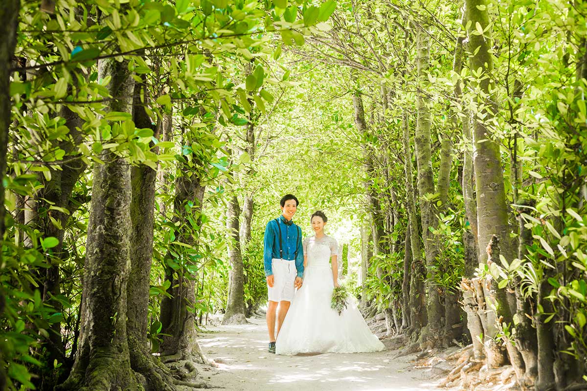 沖縄の前撮り・結婚写真の専門スタジオなんくるフォトウェディングのイメージ写真2