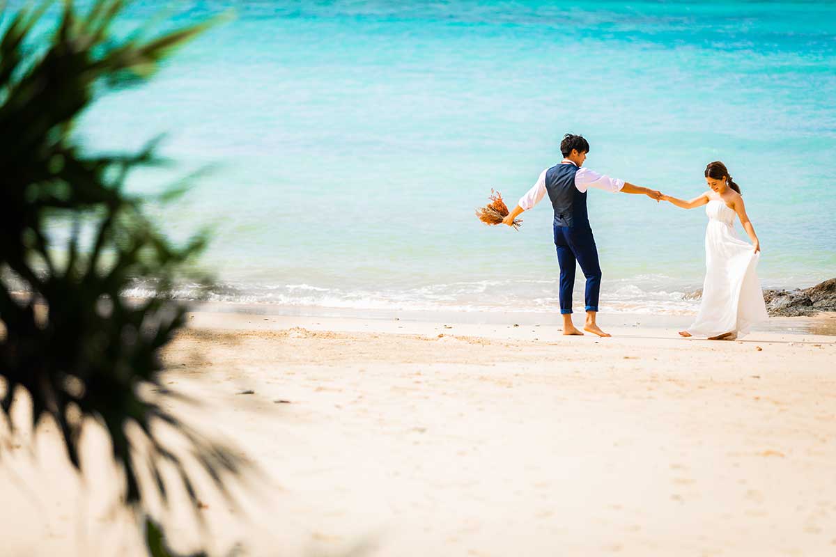 沖縄の前撮り・結婚写真の専門スタジオなんくるフォトウェディングのイメージ写真4