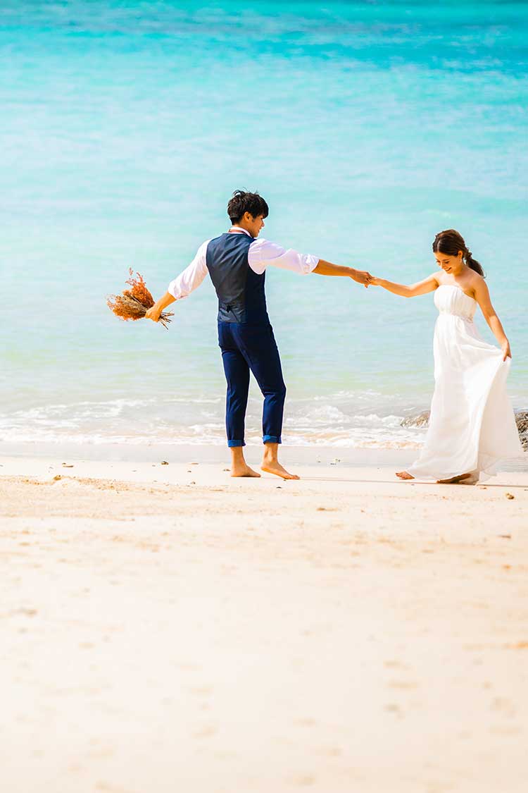 沖縄の前撮り・結婚写真の専門スタジオなんくるフォトウェディングのイメージ写真4
