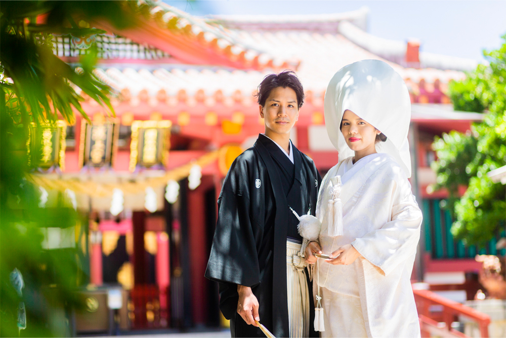 海と緑で撮影出来る恩納村ビーチフォトプラン